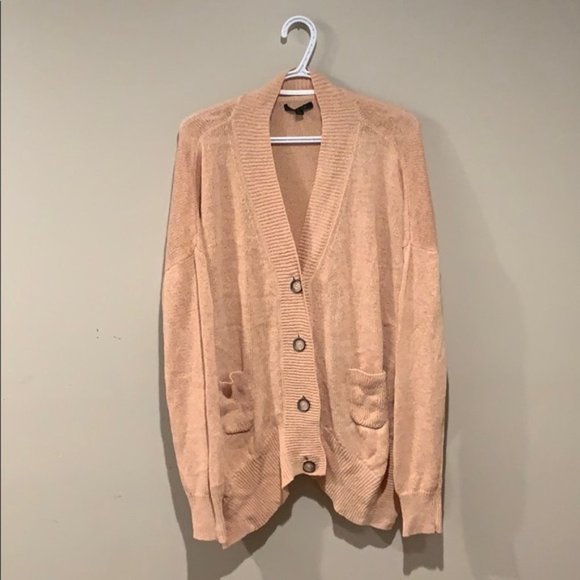 Rachel Zoe Pink Cardigan - Women’s Size Medium - Picture 2 of 8